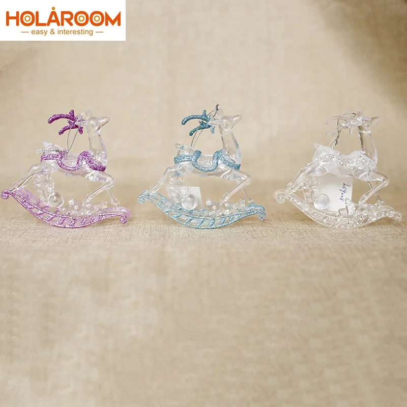 

1 шт. рождественские украшения, подвеска в виде лося, печатные украшения, новогодний подарок, милый олень для домашнего декора