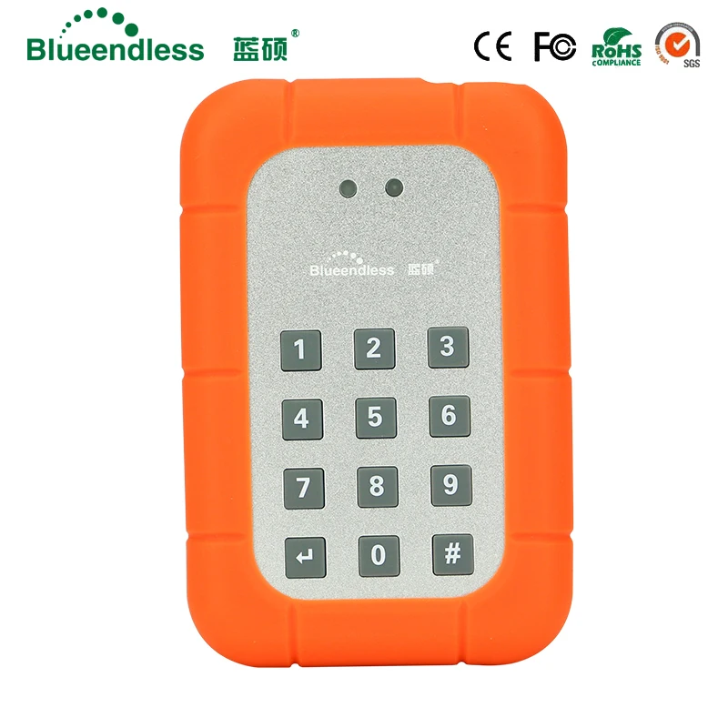 Оригинальный жесткий диск Blueendless Key25 с клавиатурой 1 ТБ HDD Sata USB 3 0 высокоскоростной