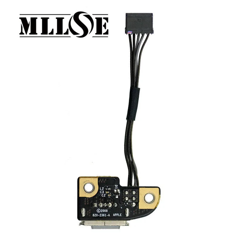 Плата питания постоянного тока MLLSE для Apple MacBook Unibody 13 дюймов A1278 1278 Late 2008 MB467LL/A