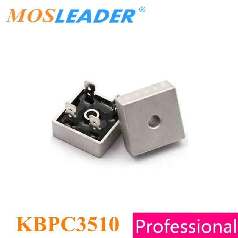 Mosleader KBPC3510 DIP4 50 шт. KBPC4 35A 1000 в 1 кВ Высокое качество