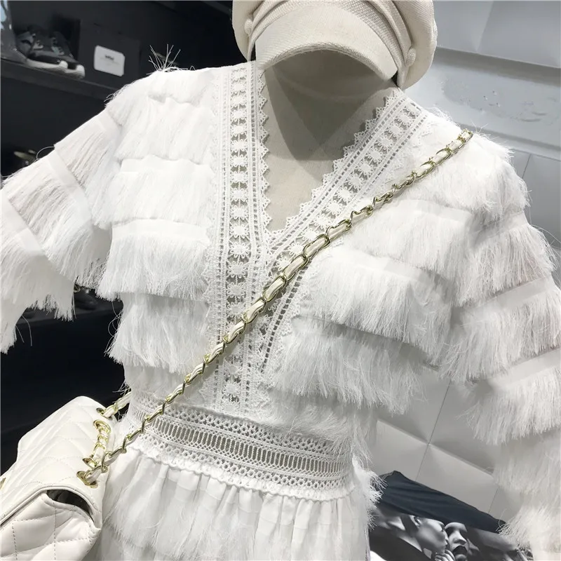 2019 г. Женские Элегантные Осенние весеннее платье милые платья для принцессы