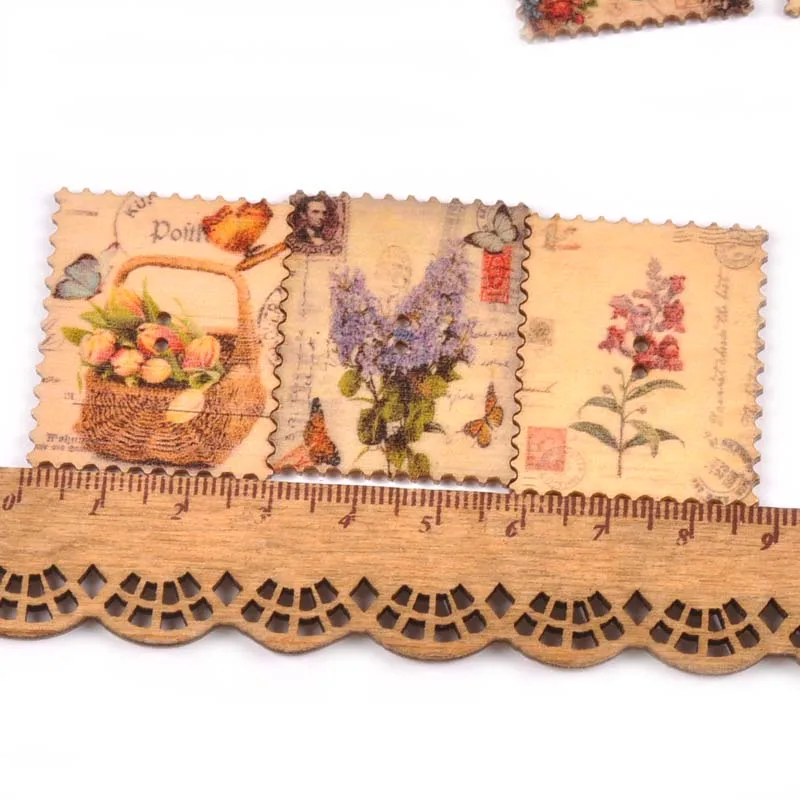 15 шт. деревянные пуговицы для шитья 30 х37 мм|sewing buttons|wood sewing buttonscloth accessories |