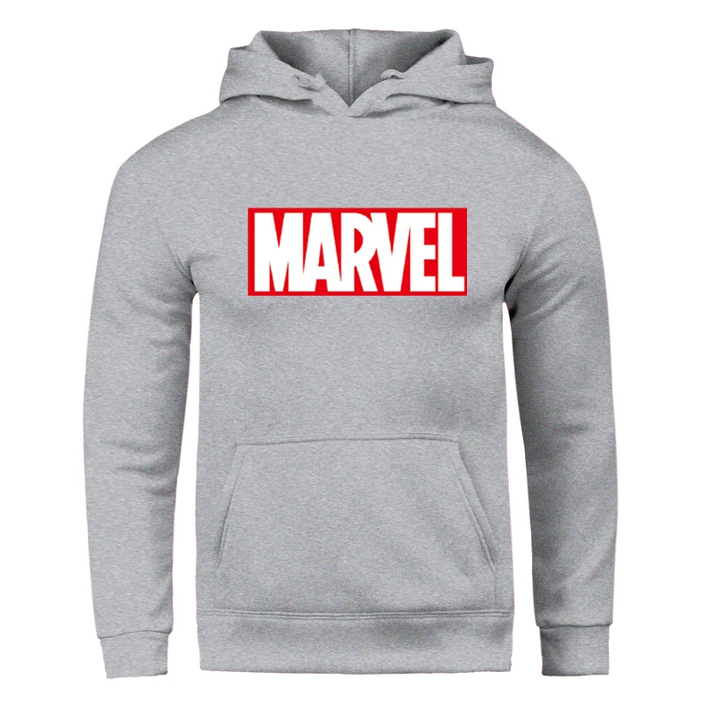Новые брендовые кофты с капюшоном "Marvel", мужские высококачественные повседневные толстовки с длинными рукавами, толстовки с капюшоном с принтом Marvel, спортивные костюмы для мужчин