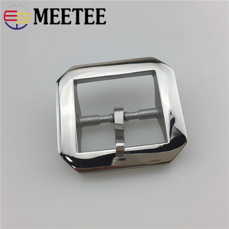 Men Stainless Steel Belt Buckles Metal Pin Buckle For 38-39mm Head DIY Leather Craft Jeans Accessories | Дом и сад