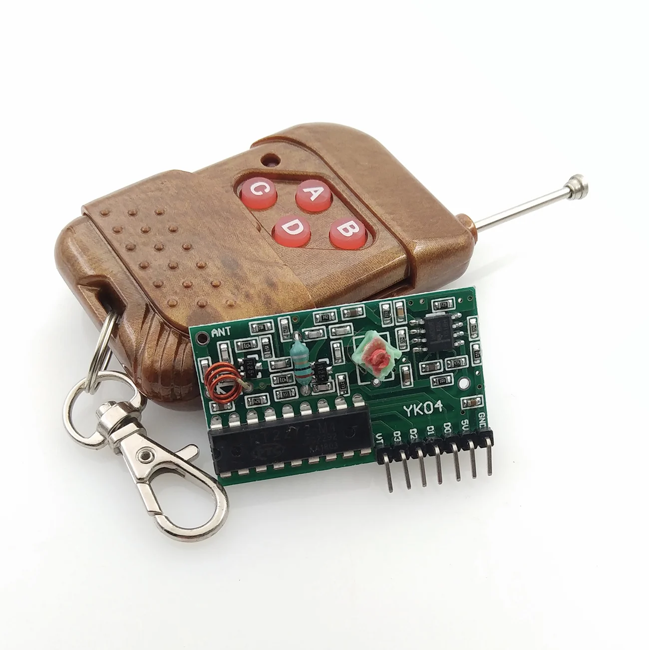 10 комплектов IC 2262/2272 4 CH 315 Mhz ключевые беспроводные комплекты дистанционного