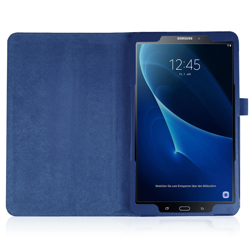 Чехол для Samsung Galaxy Tab A6 10 1 2016 T580 Флип PU кожаный чехол SM-T580 T580N/C T585 Tablet Funda | Компьютеры