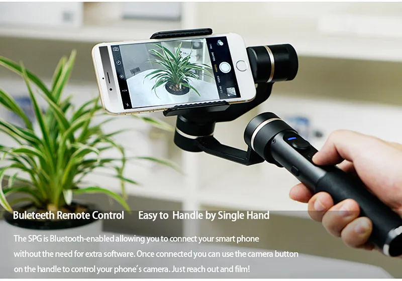 [] Feiyu Tech SPG паровое видение 3 Aixs ручной смартфон Gimbal пульт дистанционного управления умный вертикальный режим ручной Gimbal