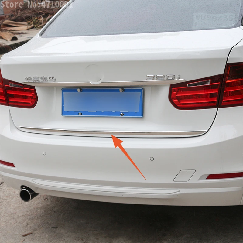 Декоративные полоски из нержавеющей стали 304 для задней двери 1 шт. BMW 3 серии f30
