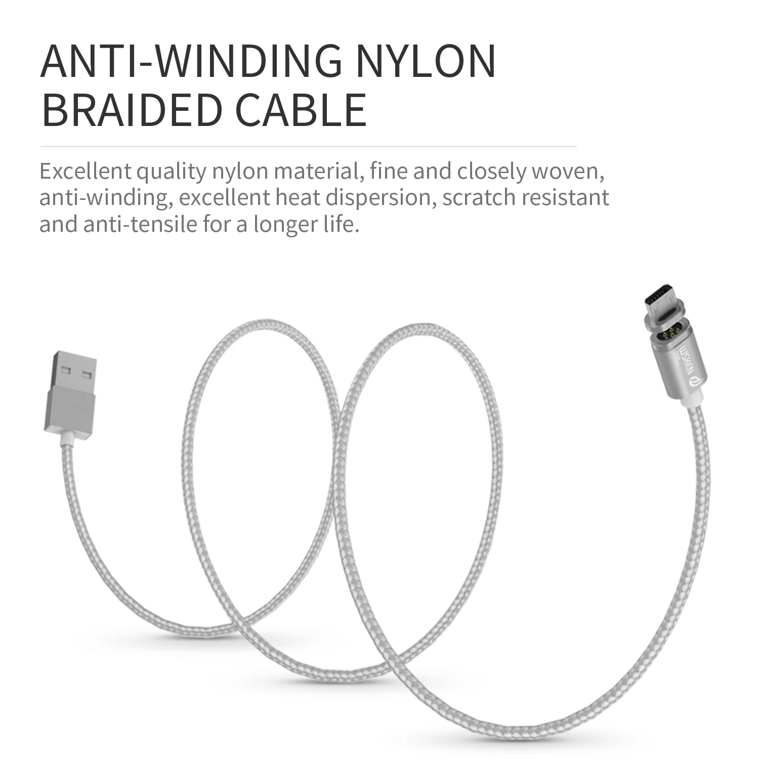 WSKEN мini 2 Micro USB кабель магнитный для SAMSUNG galaxy j5 2017 Магнитная Зарядка телефона Кабели