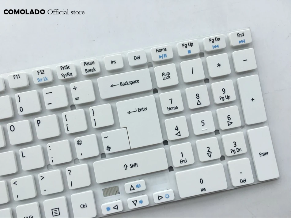 Английская клавиатура для ACER 5755 5755G 5830 5830G 5830T 5830TG E15 E1 510P 522G 530G 532G белая британская