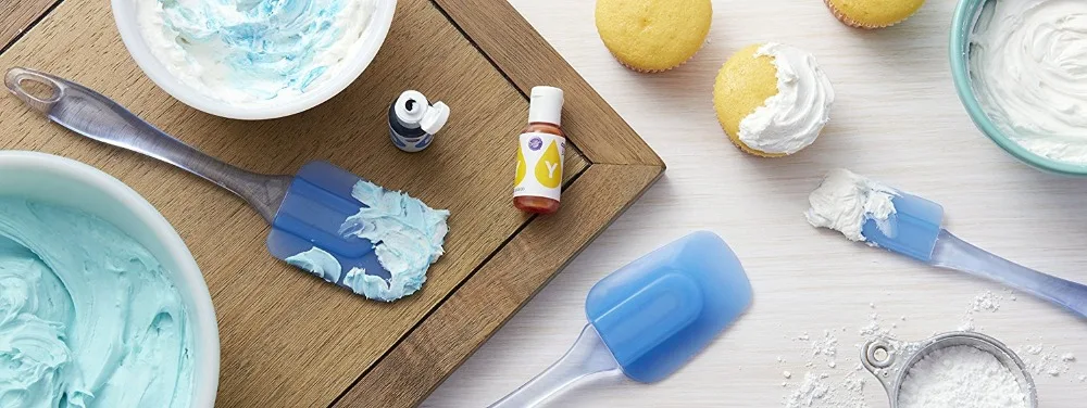 3 шт./компл. кухонные термостойкие гибкие силиконовые шпатели складные