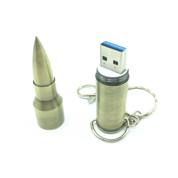 Высокая скорость USB 3 0 Brozen металлическая в форме пули натуральная 64 ГБ 8 16 32 карта