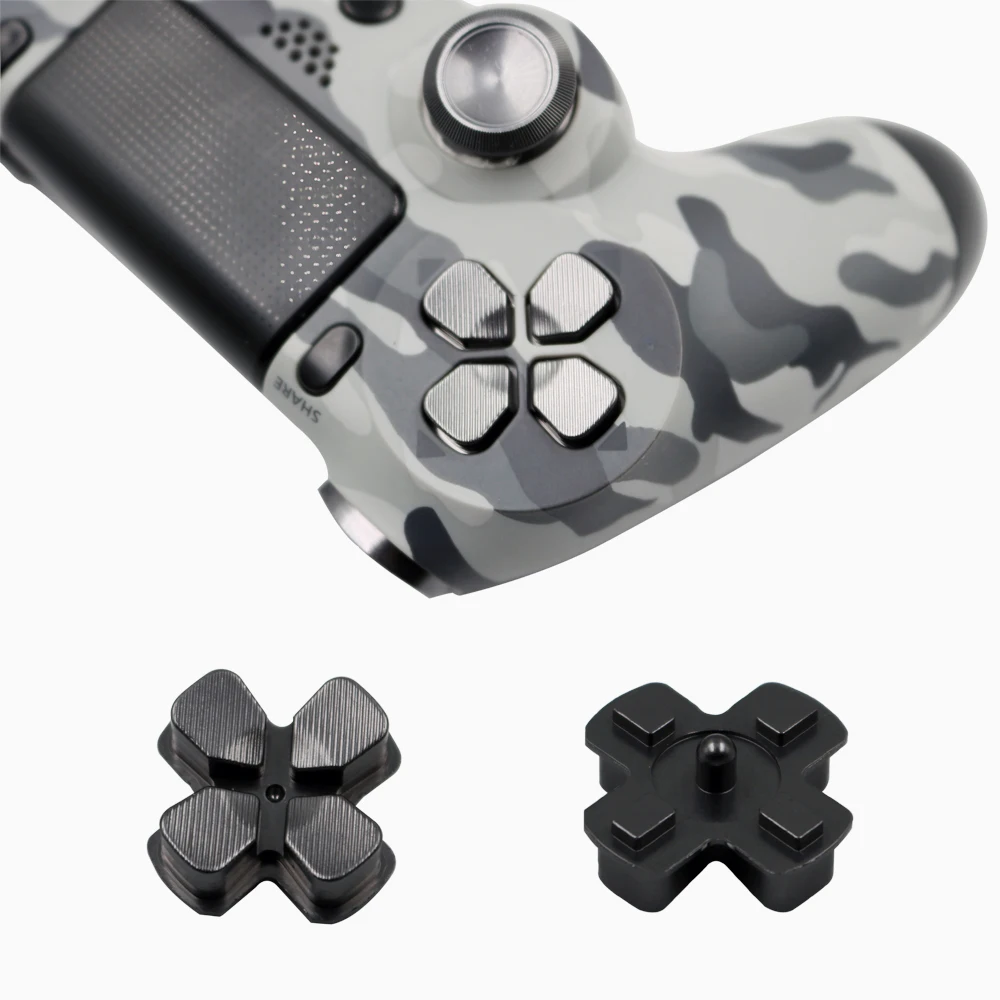 Полный Алюминий металлические пуговицы для PS4 контроллер Изготовленный На Заказ