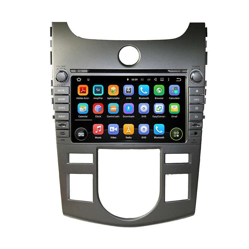 Автомобильный DVD на основе Android с 8 &quotGPS WIFI автомобильный ПК/мультимедиа