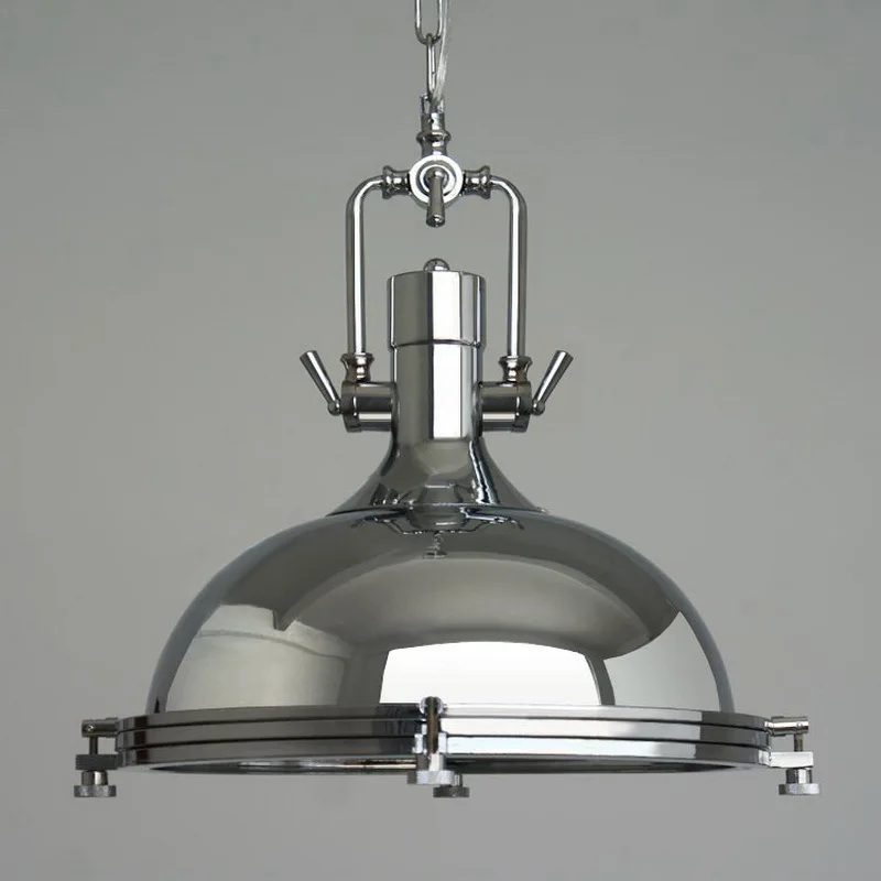 Beste D43CM Vintage Loft Hanglampen Smeedijzeren Retro Edison Opknoping Lamp Industriële Bar Living Keuken Eetkamer Lampen