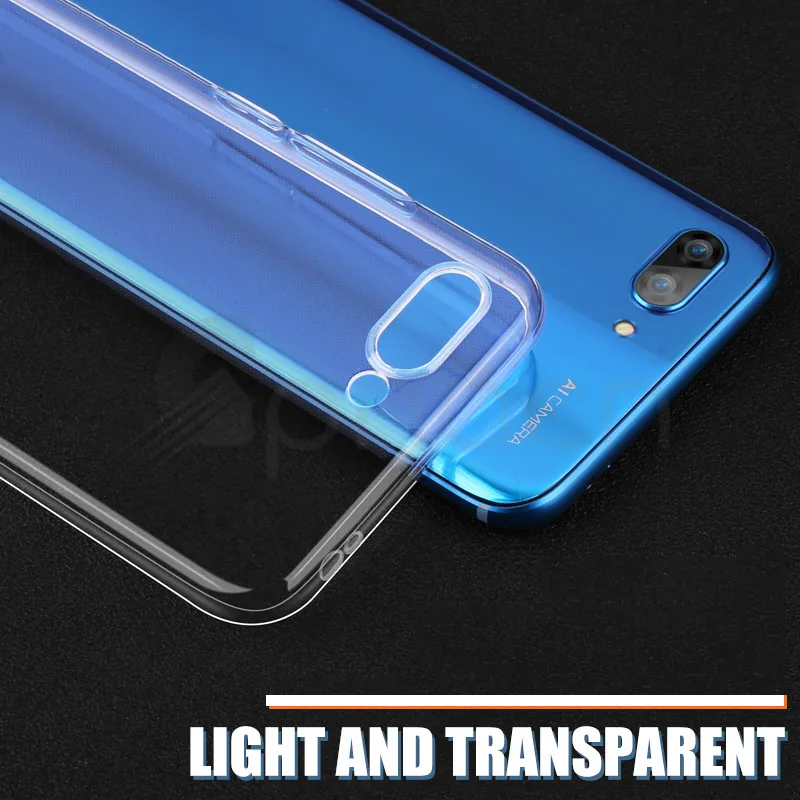 GPNACN ультра тонкий мягкий прозрачный ТПУ чехол для huawei Honor 10 Lite V10 Honor 9 Lite V9 Play 8 Lite силиконовый Полный чехол s