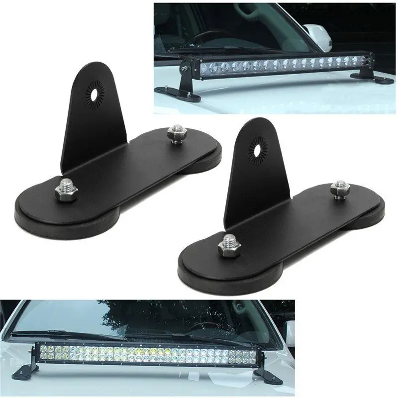 One Pair Car Roof LED Light Bar Mount Bracket Holder with Powerful Magnetic New | Автомобили и мотоциклы