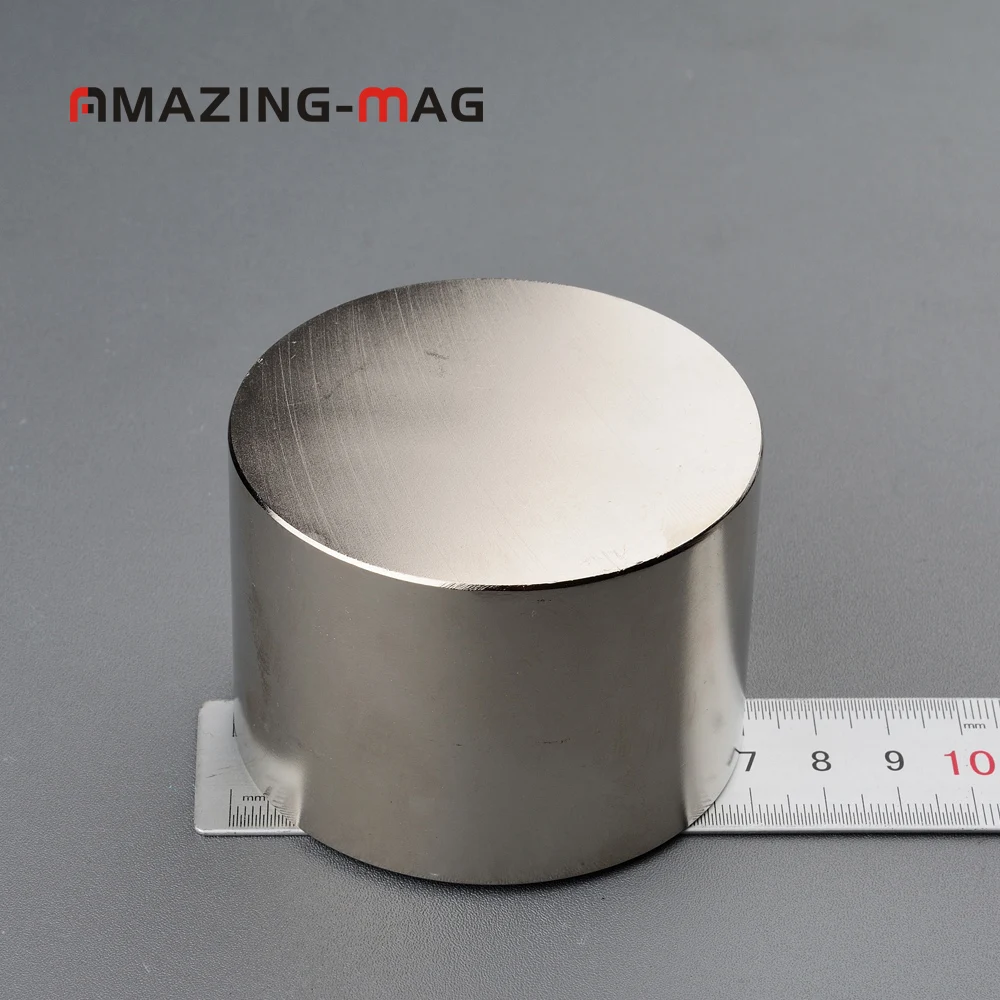 

1PC Super Powerful Neodymium Round Magnet D70*50mm Strong Pull-force Disc Magnet N38 Rare earth NdFeB Lab DIY Science Testing