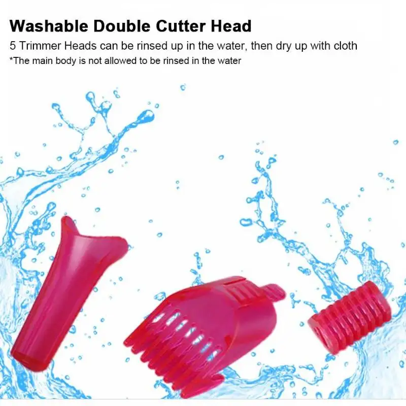 Developfly высококачественный триммер для волос в носу носовая шерсть стрижки