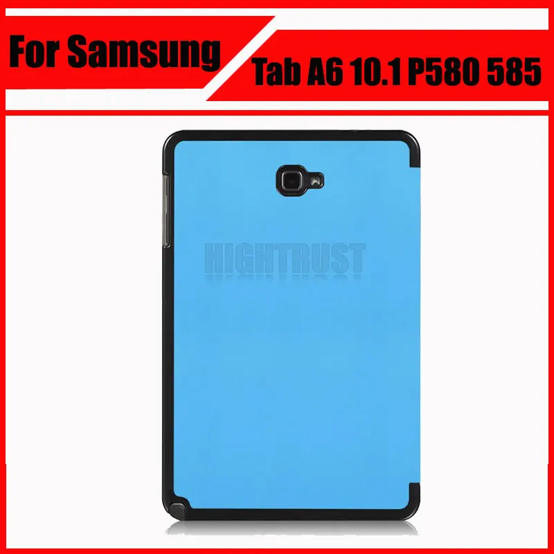 3 в 1 искусственная кожа для Samsung Galaxy Tab A A6 10 P580 P585 (не T580 T585) откидной Чехол чехол