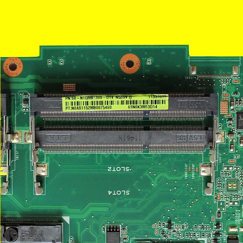 GT540M/1 Гб 4 * слота N53SV материнская плата GT540M REV: 2 для For Asus N53S N53SN N53SM ноутбука