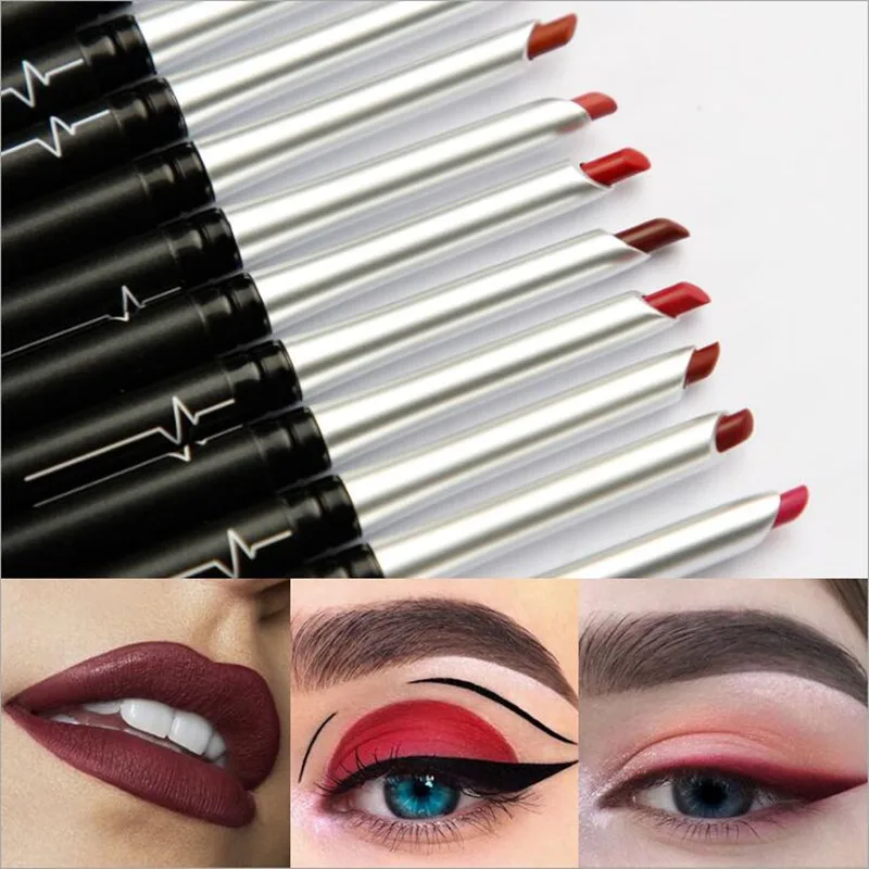 Pudaier Профессиональный Обнаженная матовая стойкая губная помада Lip Liner Pencil