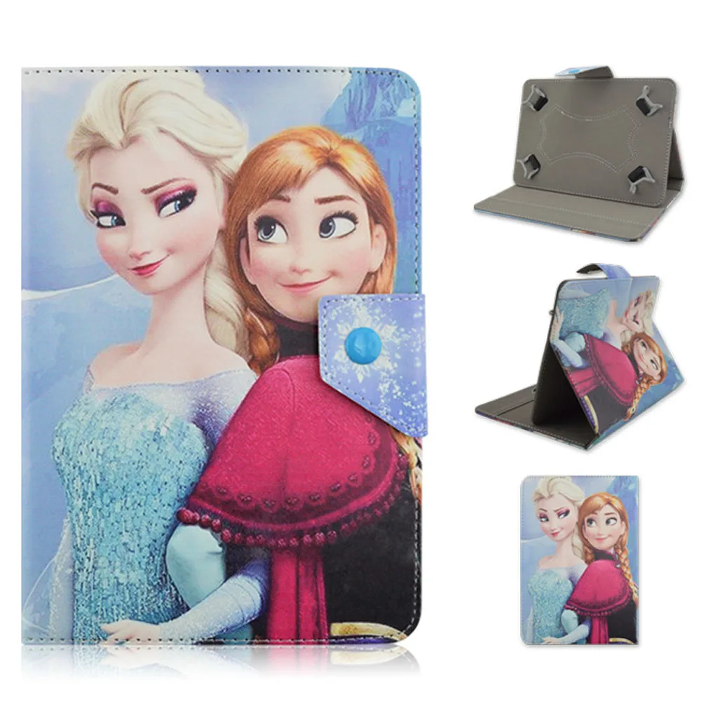 Универсальный чехол для планшета из искусственной кожи с изображением