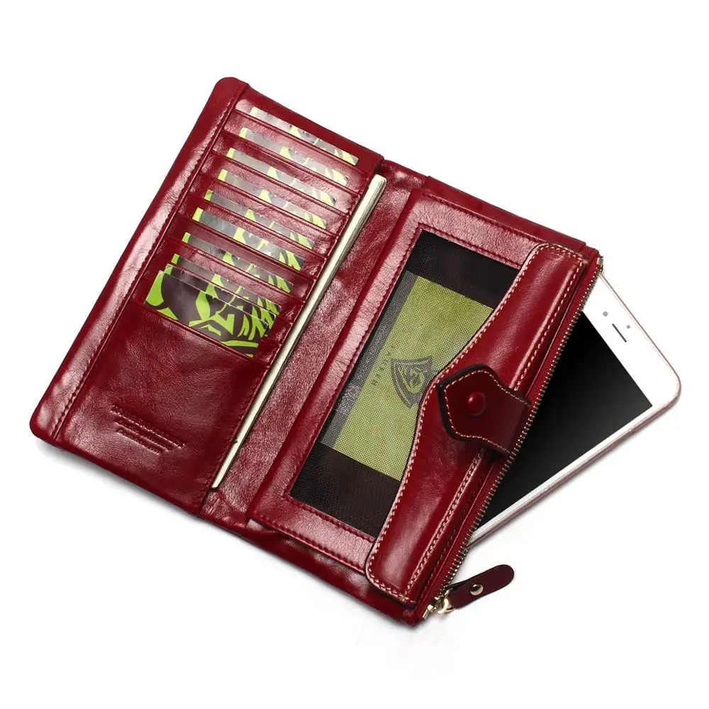 Женский модный кожаный женский кошелек в европейском и американском стиле