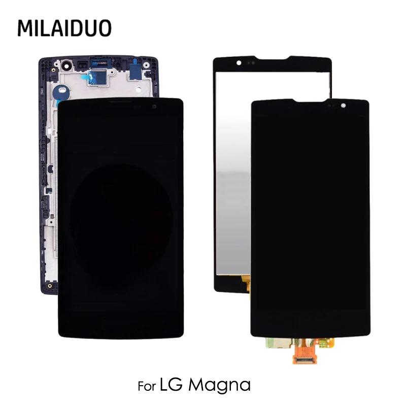 ЖК дисплей для LG Magna H500 H502 H502F H500F Y90 кодирующий преобразователь сенсорного экрана