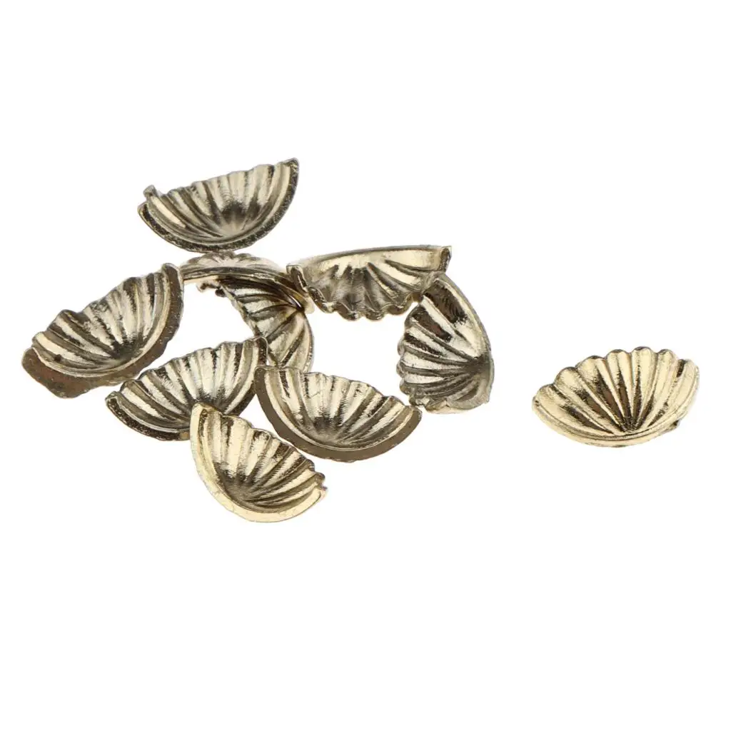 Gold 10 шт кукольный домик миниатюрные ручки ящика набор дверных ручек DIY фурнитура Аксессуары - Цвет: Gold