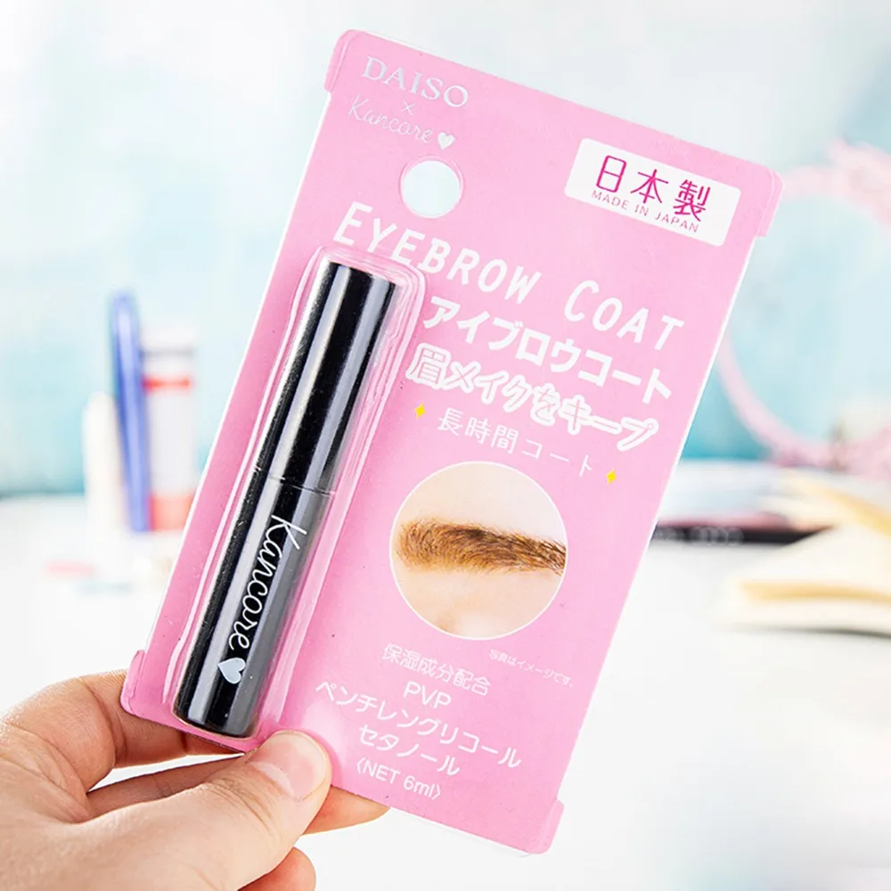 Фото 1 шт. Новый [Daiso] 6 мл прозрачное пальто для бровей, улучшение макияжа №3