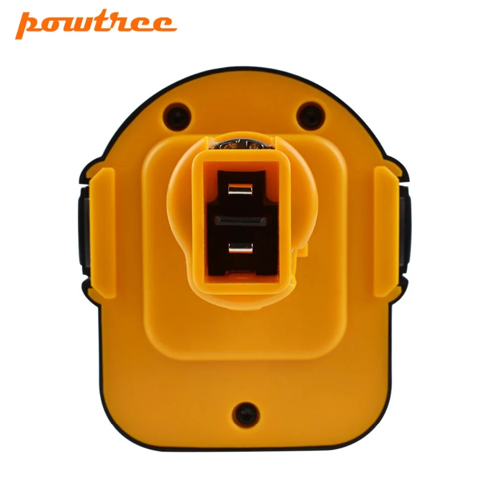 Powtree 2 шт. 12В 2000 мАч для Dewalt DC9071 сменный никель металлогидридный Аккумулятор DW9072