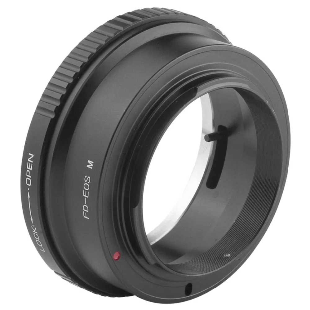Черный адаптер для объектива в сборе для камеры Canon FD FL A без зеркала Canon EOS M
