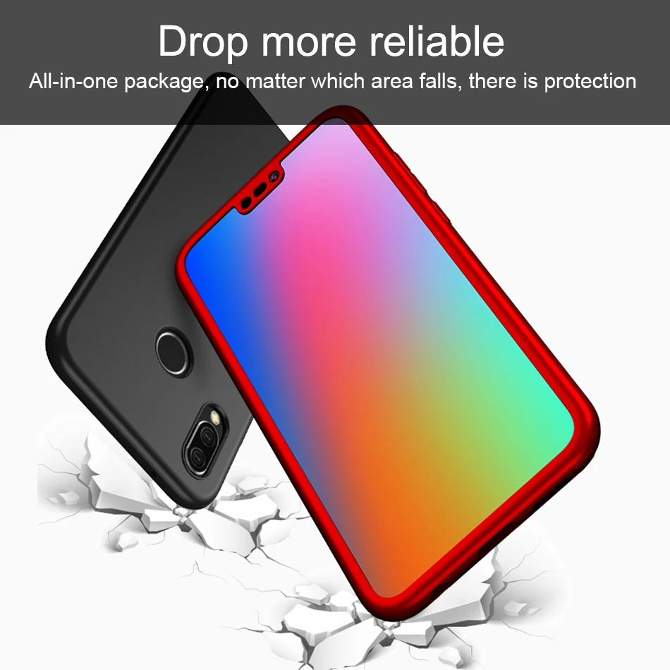 360 Degree Full Cover Case For Huawei P20 Lite Pro P10 P9 Plus Phone P Smart P8 Protection |