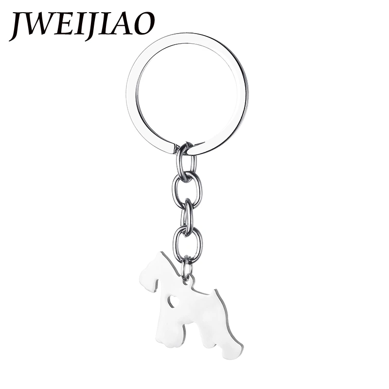 Металлический брелок JWEIJIAO для ключей из нержавеющей стали в виде животного