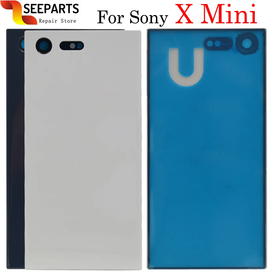 ДЛЯ 4 6 &quotSONY Xperia X Compact Задняя крышка батареи задняя дверь Корпус чехол F5321 Замена