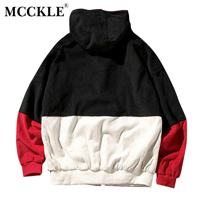 Вельветовая куртка в стиле хип хоп с капюшоном Лоскутная для пары бомбер