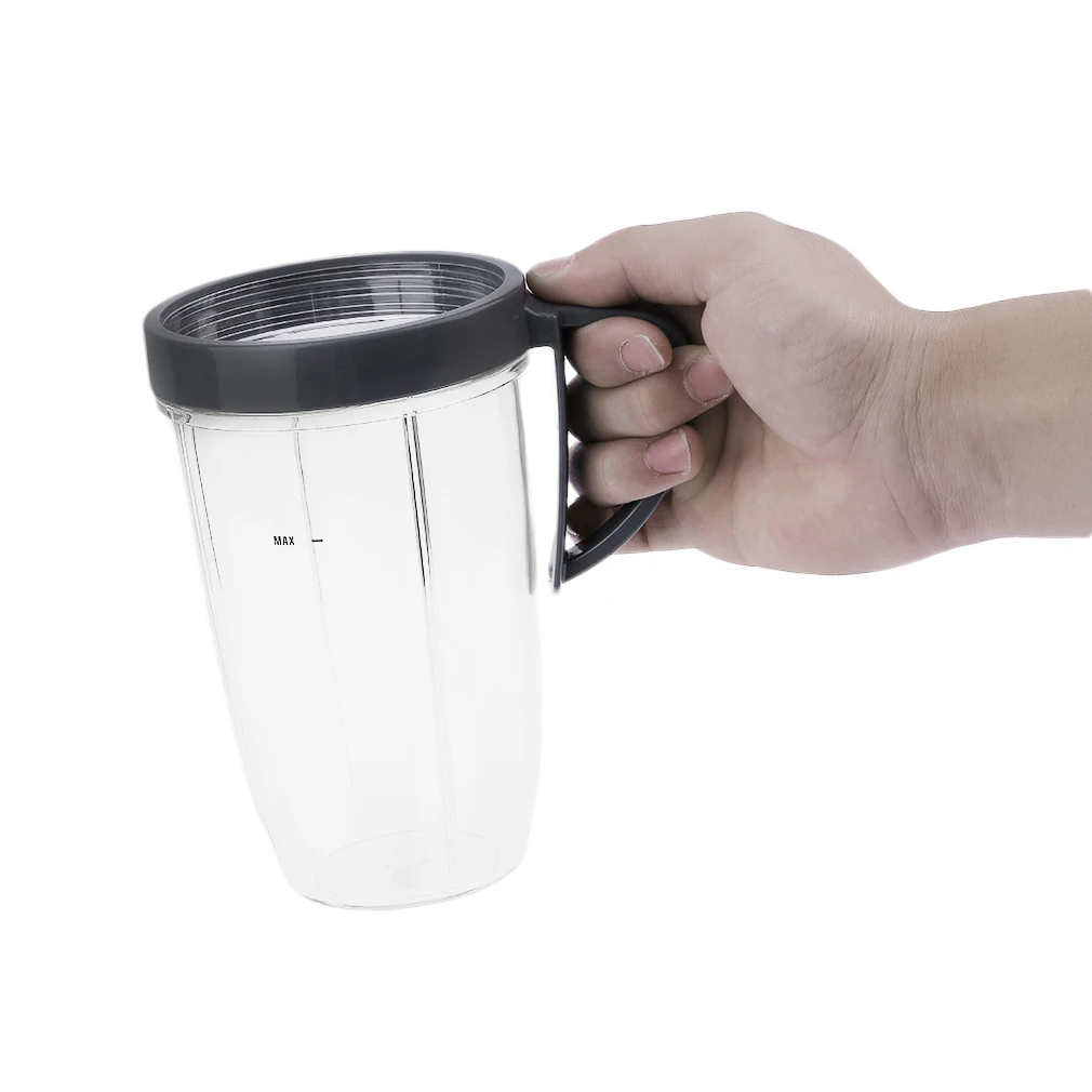 2 Pcs/Set 24OZ Juicer Blender Tall Cup With Handled Comfort Lip Ring Juice Shaker Powder Mixer Sports Bottle | Бытовая техника