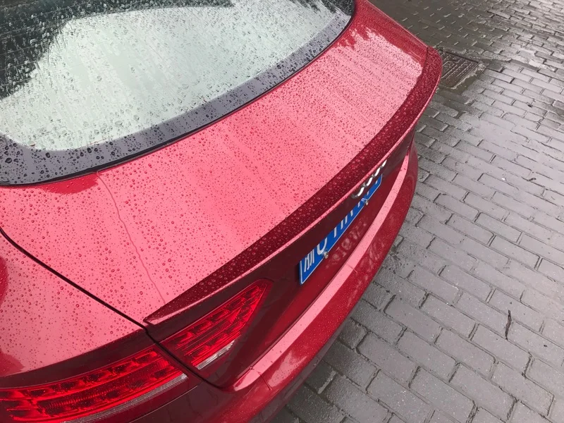 Неокрашенный спойлер из АБС пластика для Audi A5 4Door 2009 2010 2011 2012 2013 2014 2015 2016|wing spoiler|roof