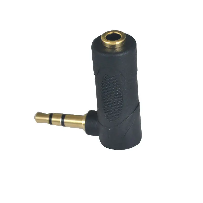 Stereo 3.5mm 1/8 '' Male to 90 Right Angle Female Plug Headphone Adapter | Компьютеры и офис