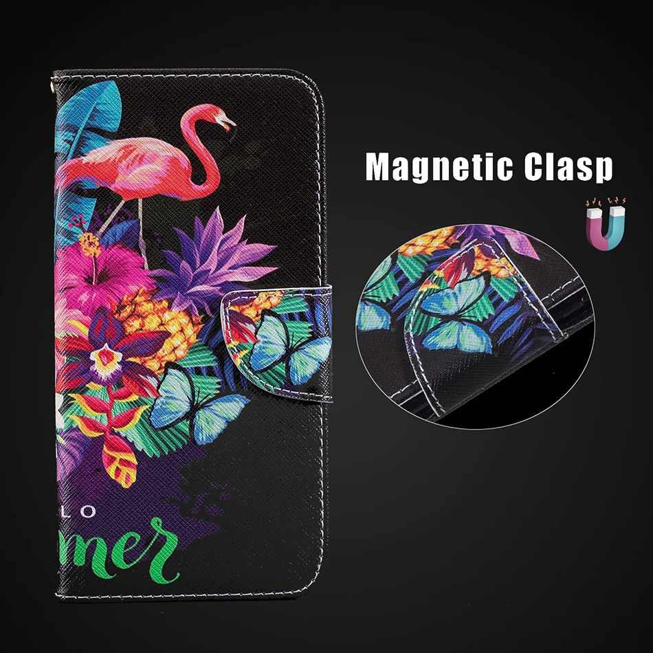 P Smart кожаный бумажник с пандой и деревом флип чехол для huawei Honor 10 P30 P20 Pro P10 Lite Nova 3i P Smart Plus Funda чехол B116