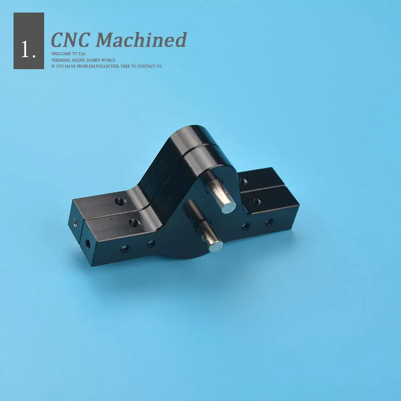 Черный алюминиевый чехол с ЧПУ для D90 SCX10 RC4WD RC Crawlers Trucks компоненты