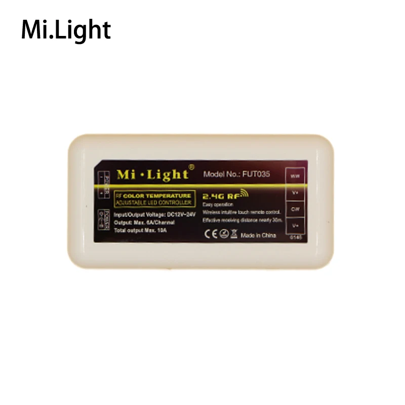 100% Оригинальный Mi Light DC12V 24V 2 4G регулировка яркости светодиодный диммер RF пульт
