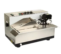 220v or 110v automatic solid ink coding machine date code marking machine with counter