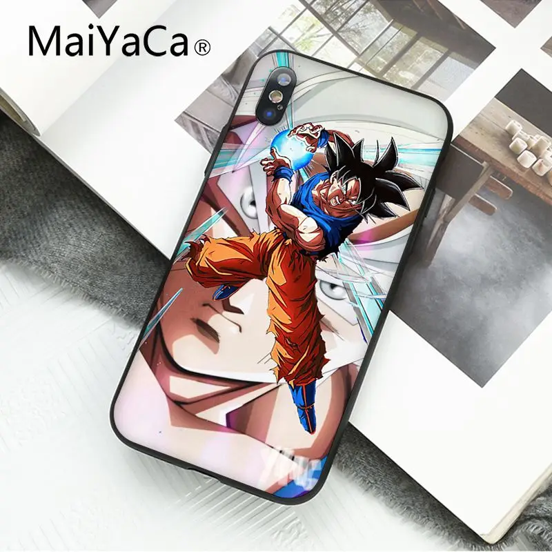 A11 MaiYaCa Dragon Ball Z Super DBZ Goku Модный чехол для телефона iphone 11 Pro 11Pro MAX 8 7 6S Plus 5 5S SE XR X XS MAX 10 Coque - Цвет: A11
