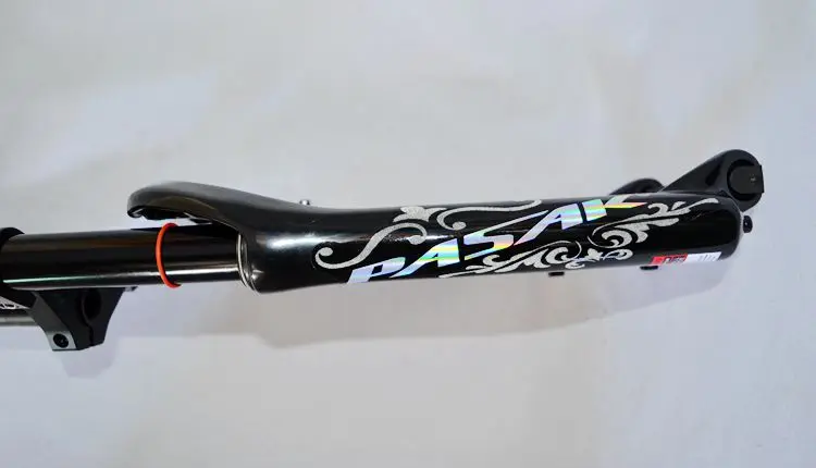 Fat Fork 2"* 4,0" Снеговик Fat Bicycle двойные плеча воздушные вилки MTB горные вилка 20 дюймов Fat Bike 135 мм космический Магниевый сплав