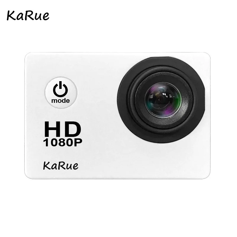 Экшн-камера KaRue 1080P DV Sport 2 0 LCD 90D с объективом спортивная водонепроницаемая камера