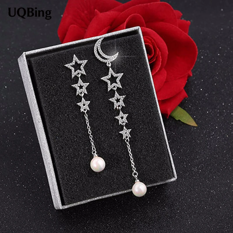 Серьги гвоздики из серебра 925 пробы с искусственным жемчугом|925 sterling|earrings