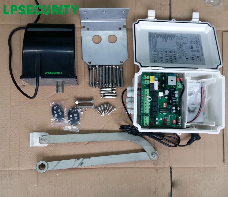 24vdc Curve arm gate opener с шарнирными рукоятками наружной автоматической системы