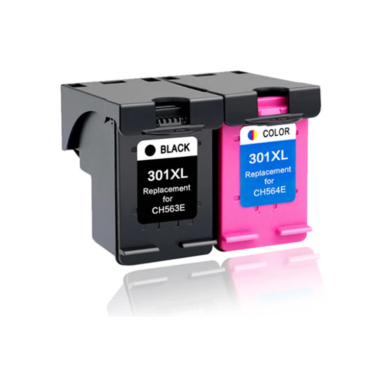 

LuoCai Compatible Ink Cartridges For HP 301 2510 3510 D1010 1510 2540 4500 1050 2050 2050s 3050 2150 3150 printer For HP301 XL